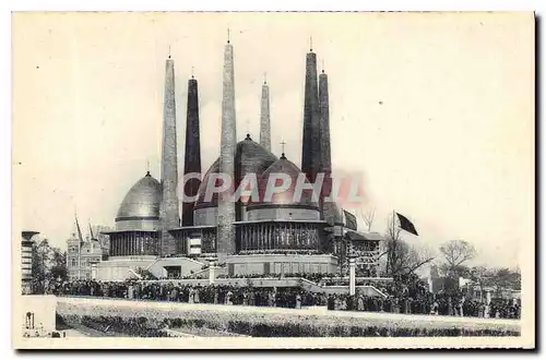 Cartes postales Exposition Bruxelles 1935 Palais de Vie Catholique