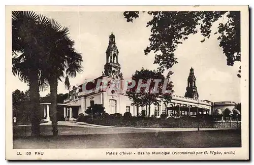 Cartes postales Pau Palais d'hiver Casino Municipal