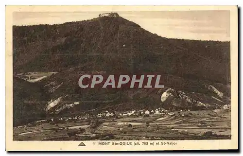 Cartes postales Mont Ste Odile et St Nabor