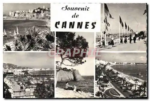 Cartes postales Souvenir de Cannes