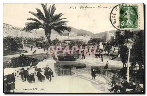 Cartes postales Nice Plateforme aux Nouveaux Jardins