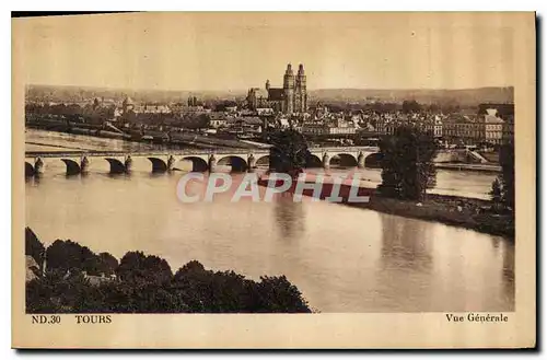 Cartes postales Tours Vue Generale