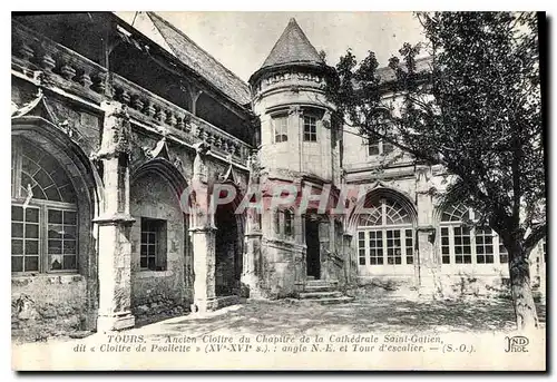 Cartes postales Tours Ancien Cloitre du Chapitre de la Cathedrale Saint Gatien