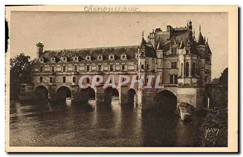 Cartes postales Chateaux de la Loire Chateau de Chenonceaux Facade Nord Est