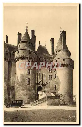 Cartes postales Langeais Indre et Loire Entree du Chateau