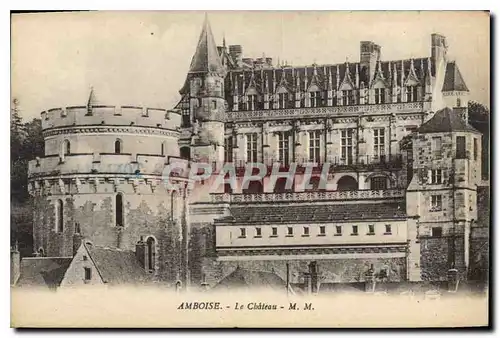 Cartes postales Amboise Le Chateau