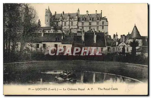 Cartes postales Loches Le Chateau Royal