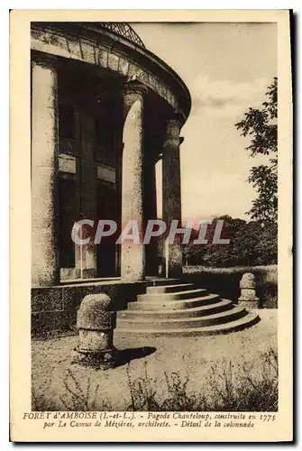 Ansichtskarte AK Foret d'Amboise Pagode Chanteloup construite en 1775 par Le Camus de Mezieres