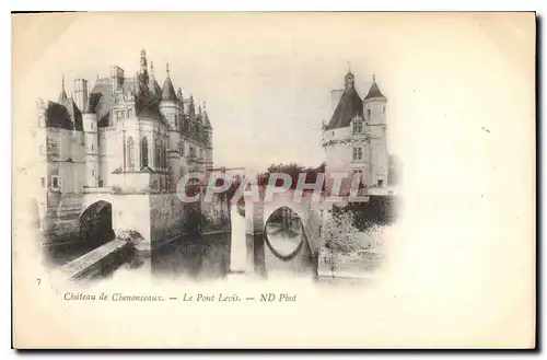 Ansichtskarte AK Chateau de Chenonceaux Le Pont Levis