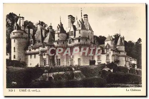 Cartes postales Usse I et L Le Chateau