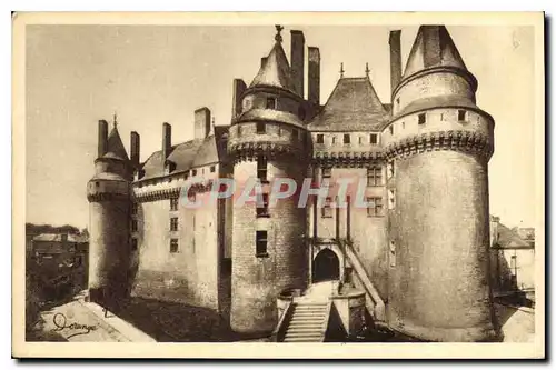 Cartes postales Langeais Le Chateau ou fut celebre en 1491 le mariage du roi Charles VIII avec Anne de Bretagne