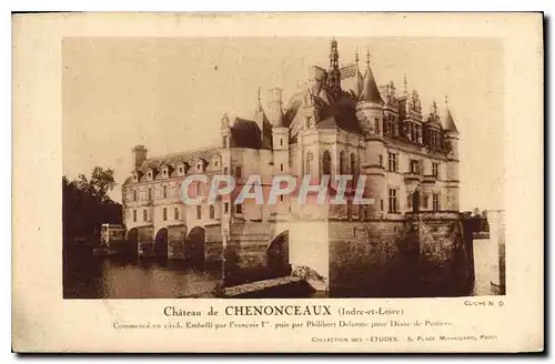 Cartes postales Chateau de Chenonceaux Indre et Loire