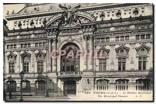 Cartes postales Tours Le Theatre Municipal