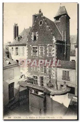 Cartes postales Tours La Maison de Tristan l'Hermite