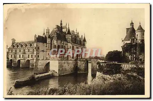 Ansichtskarte AK Chateau de la Loire Chenonceaux Facade Nord Est