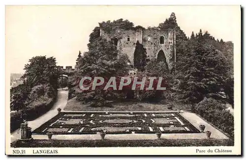 Cartes postales Langeais Parc du Chateau