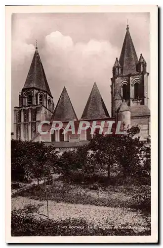 Ansichtskarte AK Loches La Collegiale