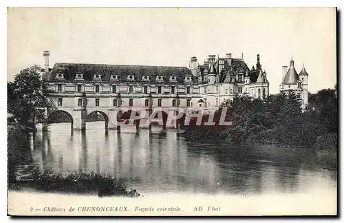 Ansichtskarte AK Chateau de Chenonceaux Facade orientale