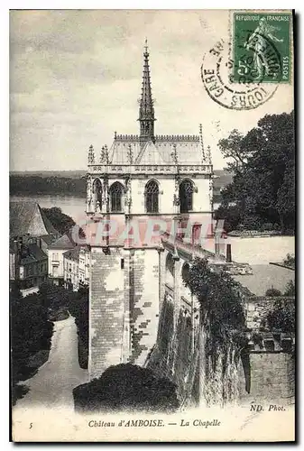 Cartes postales Chateau d'Amboise La Chapelle