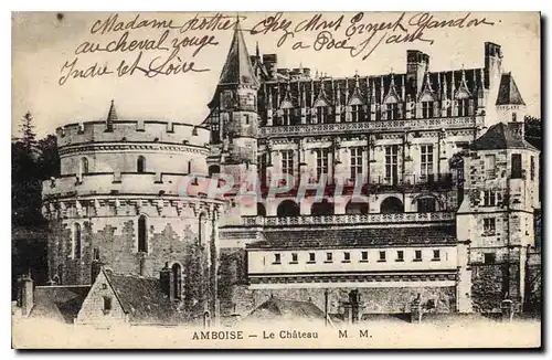 Cartes postales Amboise Le Chateau