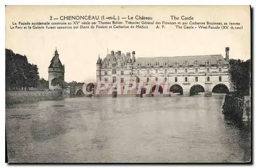 Ansichtskarte AK Chenonceau Le Chateau