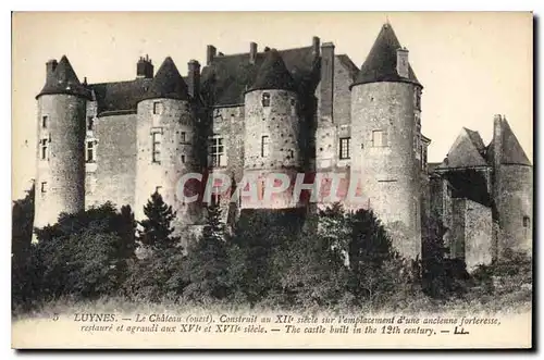 Cartes postales Luynes Le Chateau ouest