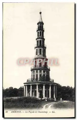 Cartes postales Amboise La Pagode de Chanteloup