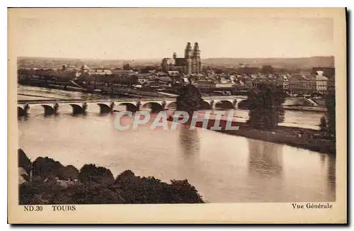 Cartes postales Tours Vue Generale