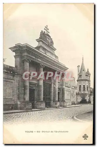 Cartes postales Tours Portail de l'Archeveche