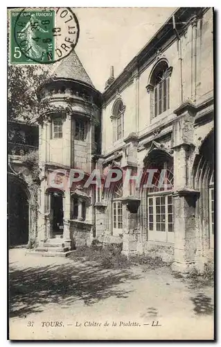 Ansichtskarte AK Tours Le Cloitre de la Psalette