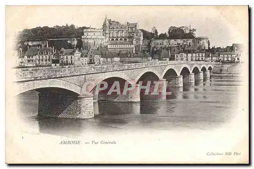 Cartes postales Amboise Vue Generale