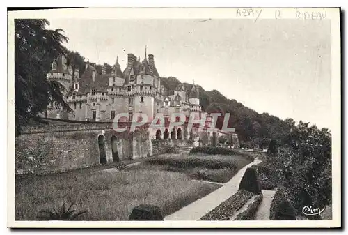 Cartes postales Chateau d'Usse Terrasses et Jardins