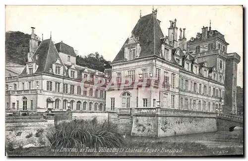 Cartes postales Environs de Tours Villandry Chateau Facade Principale