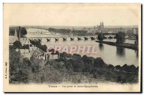 Cartes postales Tours Vue prise de Saint Symphorien