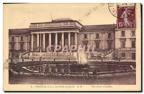 Cartes postales Tours Le Palais de Justice