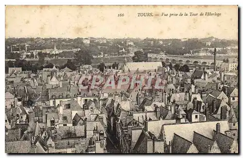 Cartes postales Tours Vue prise de la Tour l'Horloge