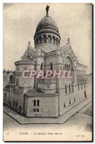 Cartes postales Tours la Basilique Saint Martin