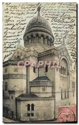 Cartes postales Tours Basilique de Saint Martin