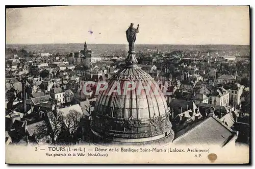 Ansichtskarte AK Tours Dome de la Basilique Saint Martin