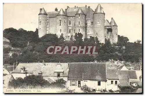 Ansichtskarte AK Environs de Tours Luynes Le Chateau