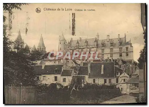 Cartes postales Chateaux de la Loire Chateau de Loches