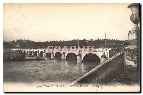 Cartes postales Tours Le Pont Wilson