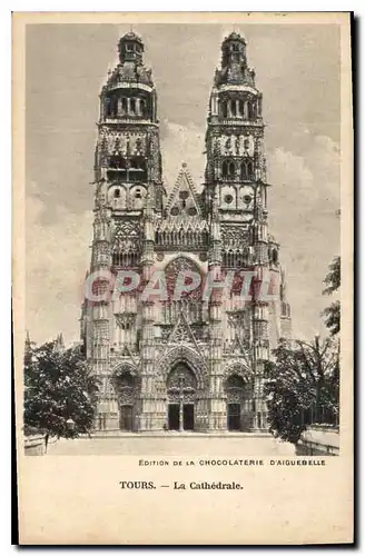 Cartes postales Tours La Cathedrale