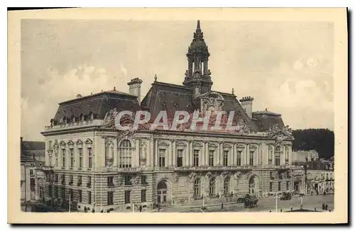 Cartes postales Tours L'Hotel de Ville La Place cote Sud