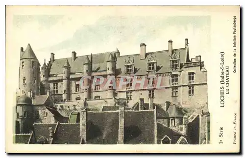 Cartes postales Loches Indre et Loire Le Chateau