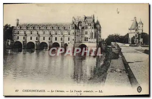 Ansichtskarte AK Chenonceaux Le Chateau La Facade orientale