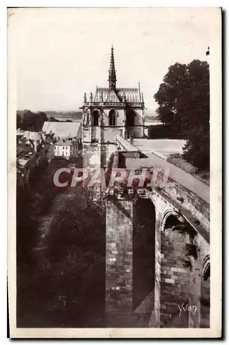 Cartes postales Chateaux de la Loire Chateau d'Amboise La Chapelle St Hubert