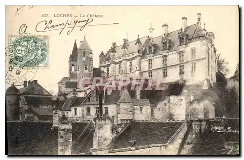 Cartes postales Loches Le Chateau