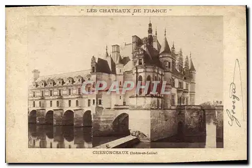 Cartes postales Les Chateaux de France Chenonceaux Indre et Loire