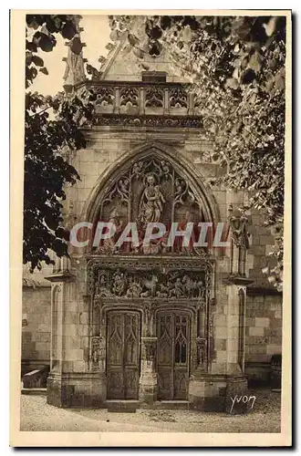 Cartes postales Chateau d'Amboise Porte de la Chapelle St Hubert Construite par Charles VIII au XV siecle